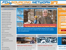 Tablet Screenshot of fastenersclearinghouse.com